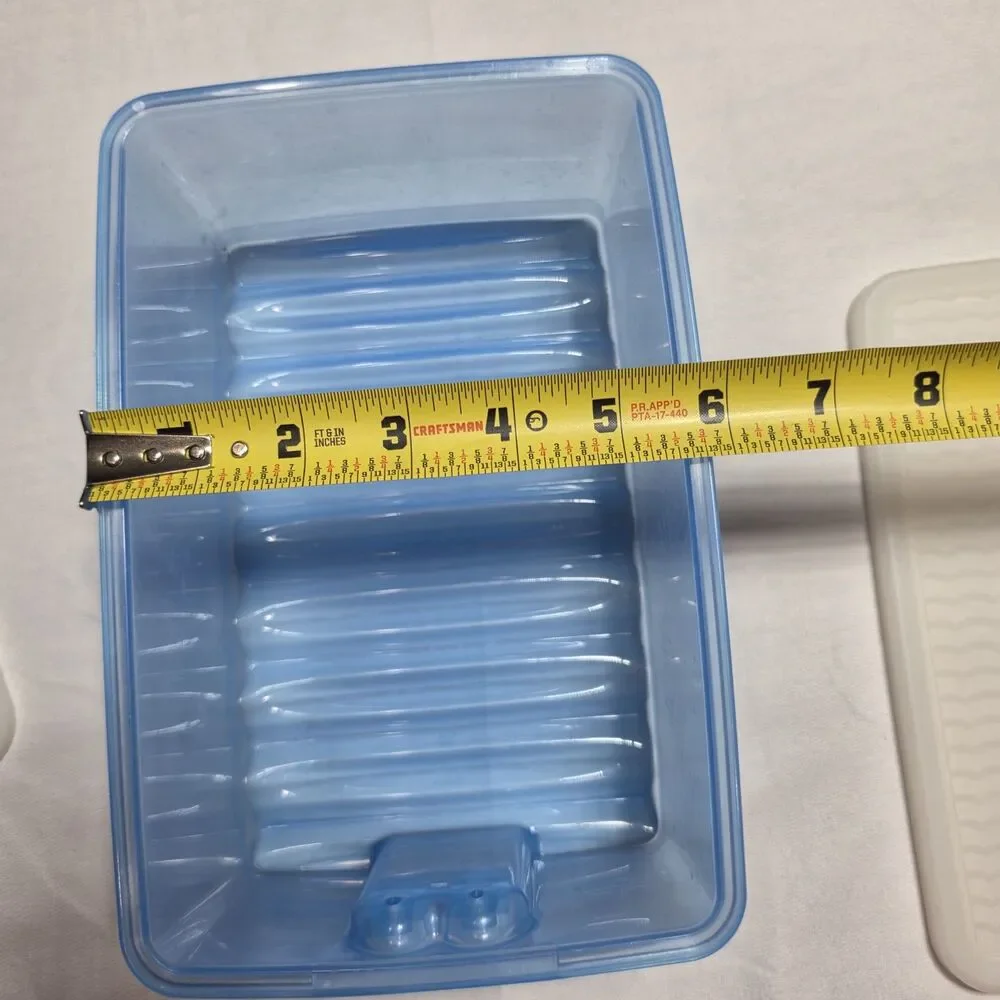 5 Pcs Tupperware Fridge Smart Vented Refrigerator Storage Containers with lids